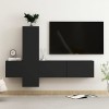 VEEKI Meuble TV, Meuble TV Suspendu, Meuble, Meuble TV avec Rangement，Meuble Industriel, Convient pour Salon ou Chambre, Ense