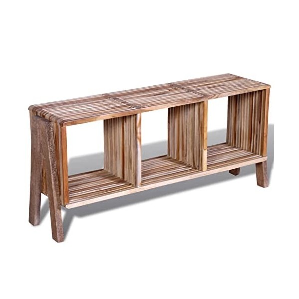 VEEKI Meuble TV, Meuble TV Suspendu, Meuble, Meuble TV avec Rangement，Meuble Industriel, Convient pour Salon ou Chambre, Meub