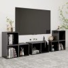 VEEKI Meuble TV, Meuble TV Suspendu, Meuble, Meuble TV avec Rangement，Meuble Industriel, Convient pour Salon ou Chambre, Ense