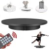 RayGenius Visualiseur éLectrique Rotatif 360° Table Tournante 3 Vitesses RéGulation Chargement USB Support DAffichage pour T