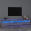 Générique Meuble TV avec lumières LED Sonoma Gris 240x35x40 cm, 48.7 kg, 3152768, Meubles, Meubles TV