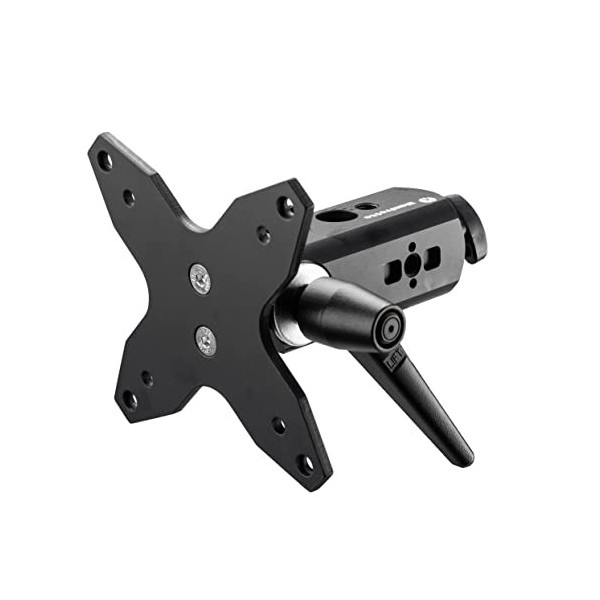 Manfrotto TetherGear Support pour Écran Conforme aux Normes VESA - pour Fixer Un Écran sur Un Pied Lumière - Max. 30&nbsp;kg - Con