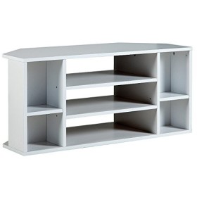 HOME Suki Meuble TV dangle Blanc