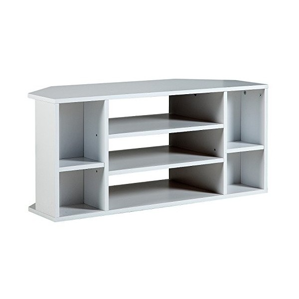 HOME Suki Meuble TV dangle Blanc