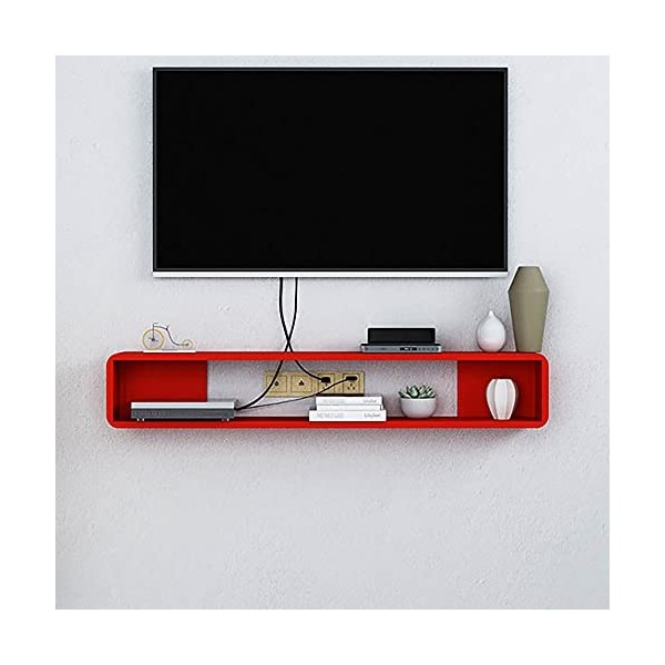 AVIMYA Meuble de Meuble TV Flottant Meuble de télévision Flottant, Meuble de télévision, Console multimédia Murale pour Centr