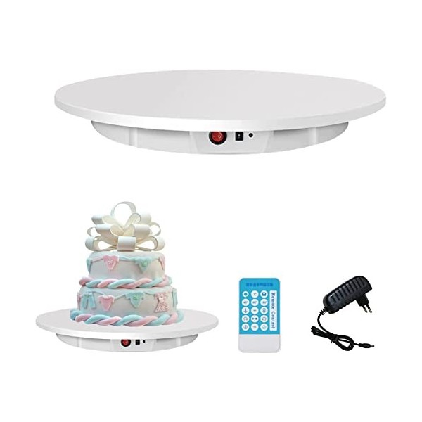 Plateau tournant électrique pour la Photographie, Support Rotatif motorisé à 90/180 degrés, Table daffichage pour vidéo en D