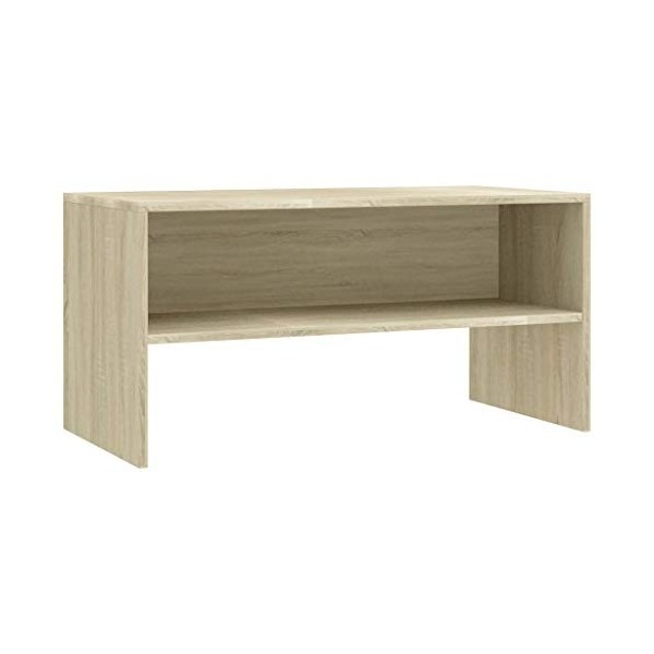 Meuble TV,Meuble TV Bas Table TV Support de Télévision en Bois pour Salon Chambre Salle à Manger,Support pour Téléviseur Jusq