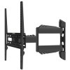 Support TV Mural orientable et inclinable pour TV 80 à 127 cm