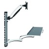 HFTEK Workfit Workstaion Support de Moniteur écran 13-34 Pouces avec VESA 75/100 FY02WS 
