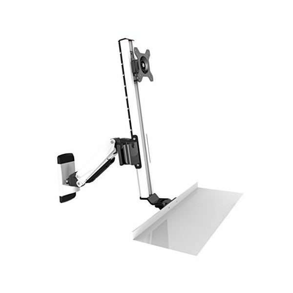 HFTEK Workfit Workstaion Support de Moniteur écran 13-34 Pouces avec VESA 75/100 FY02WS 