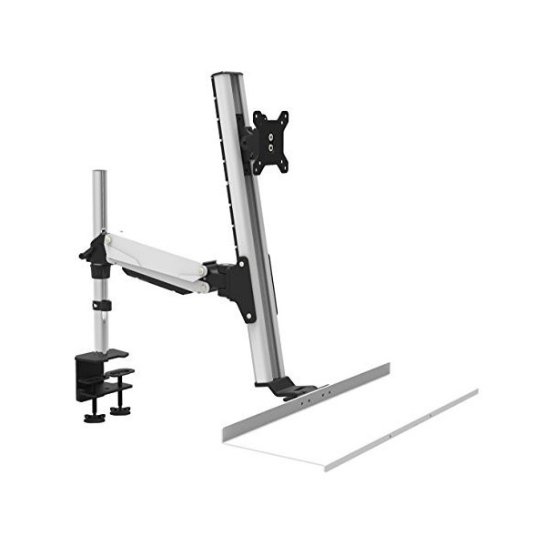 HFTEK Workfit Workstaion Support de Moniteur écran 13-34 Pouces avec VESA 75/100 FY02WS