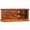 vidaXL Meuble TV, meuble TV pour salon, buffet avec rangement, console TV, centre de divertissement, style ferme, bois de she