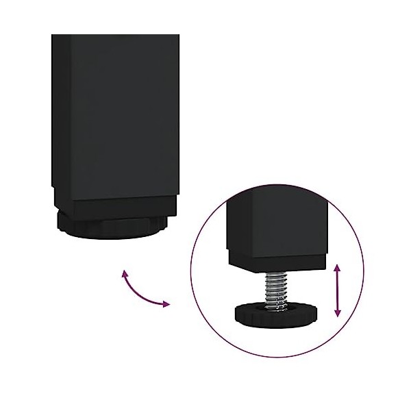 SKM Meuble TV Chêne fumé 80x40x50 cm Bois dingénierie, Weight:13.5 kg,825789