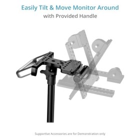 Proaim Rapid VESA PRVMT-01 Support de moniteur de production professionnelle Charge utile jusquà 15 kg 100 mm