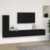 VEEKI Meuble TV, Meuble TV Suspendu, Meuble TV Industriel, Meuble TV Bois, Meuble Chambre, Convient pour Salon ou Chambre, En