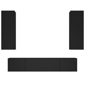 VEEKI Meuble TV, Meuble TV Suspendu, Meuble TV Industriel, Meuble TV Bois, Meuble Chambre, Convient pour Salon ou Chambre, En