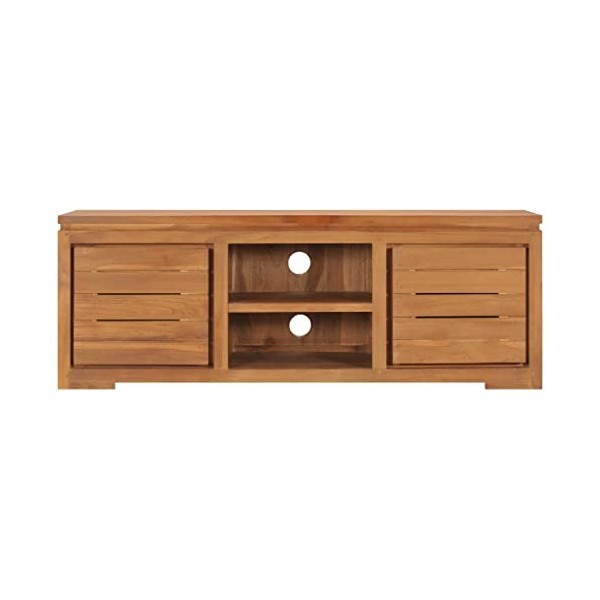 VEEKI Meuble TV, Meuble TV Suspendu, Meuble TV Industriel, Meuble TV Bois, Meuble Chambre, Convient pour Salon ou Chambre, 11