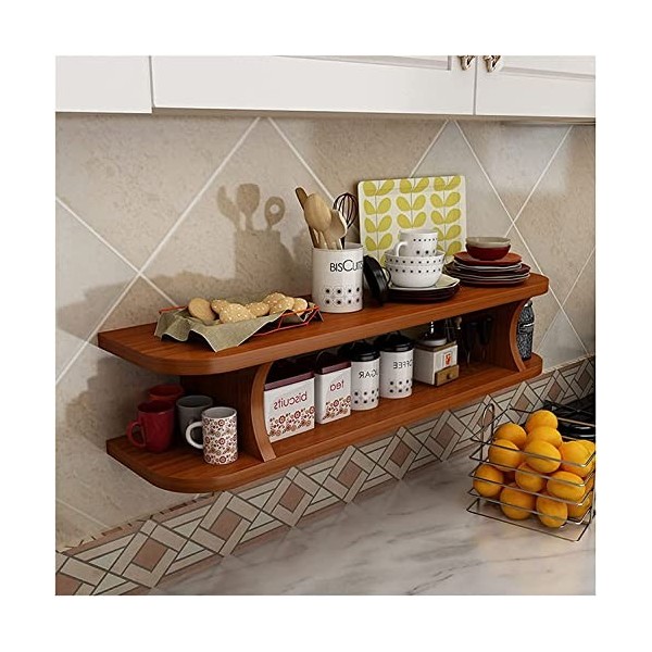 CENAP Meuble TV Meuble TV Unités Murales pour Salon Console Média Meuble TV Meuble Mural Unité De Divertissement Flottant 3 C