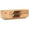 Générique Meuble TV 116x30x35 cm Bois de manguier Solide,20.76 KG,320472, Meubles, Meubles TV