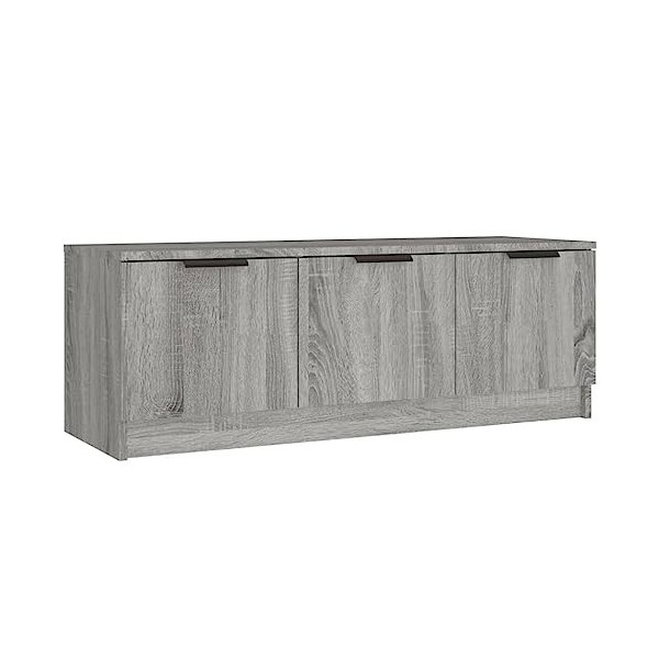 Meuble TV Gris Sonoma 102 x 35 x 36,5 cm Bois dingénierie
