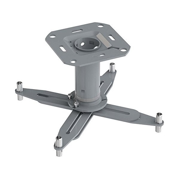 Kindermann Support Plafond de Projection de rayonnement 4000000010&nbsp;Met Comfort² Support Line pour systèmes Audio/vidéo 402156