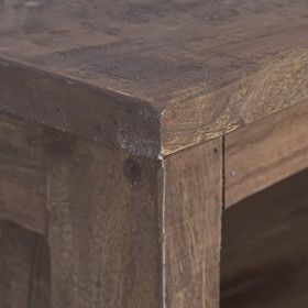 Meuble TV avec 1 Porte | Style Classique | Rangement matériel télé Audio Video Gaming | 100x30x40cm Marron