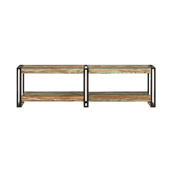 Meuble TV, Banc TV Support de Télévision Table TV Bas Armoire Basse Meuble TV 140x30x40 cm Bois Massif de récupération