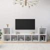 VEEKI Meuble TV, Meuble TV Suspendu, Meuble, Meuble TV avec Rangement，Meuble Industriel, Convient pour Salon ou Chambre, Meub