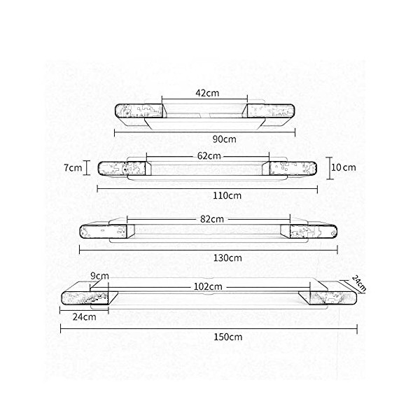 ÉTagèRe Flottante, éTagèRe Pour Composants TV, Plateau Flottant, Console MultiméDia, Meuble TV, éTagèRe DVD, DéCodeur CâBle S