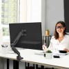 ONKRON Support de bureau orientable pour écrans 13-34" jusquà 10 kg max VESA 100 x 100 cm Noir