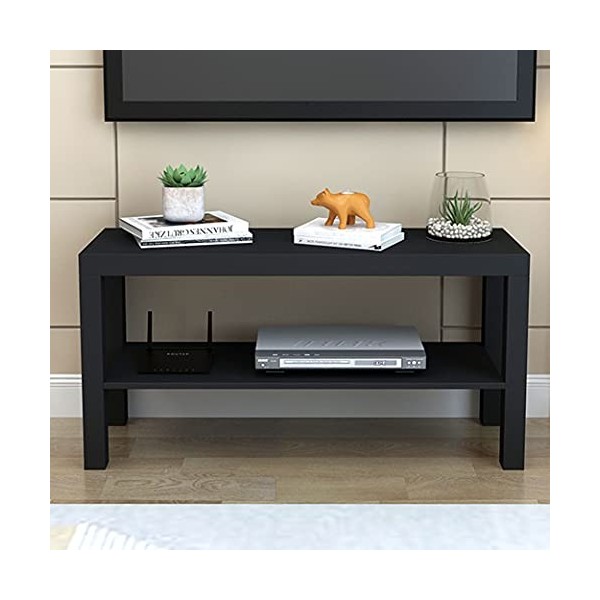 Meuble TV Simple Console TV Média Meuble TV en Bois Boîte de Câbles Consoles de Jeu Centre de Divertissement Minimaliste Mode