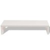 Helloshop26 Meuble télé Buffet TV télévision Design Pratique Support de Moniteur aggloméré 60 cm Blanc 2502236