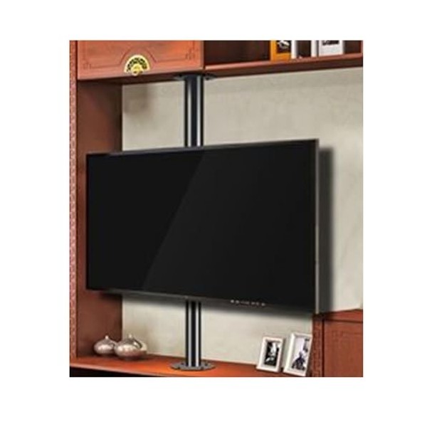 Support De Plafond pour TV Pivotant Et Inclinable Réglable, Cadre Rotatif à 360 degrés - Support de Sol pour téléviseur LCD, 
