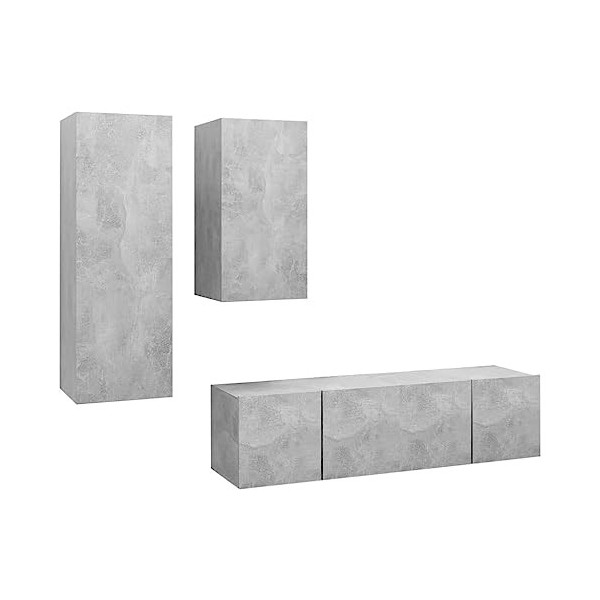 Meuble Tv,Blanc Tv,Comme Espace de Rangement, Meuble Bas Suspendu Ou Debout, Buffet Salon,Meuble TV Suspendu,Support de Télév