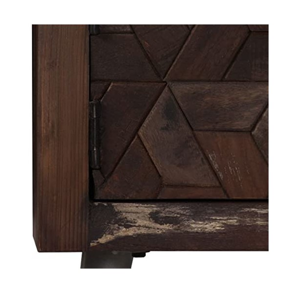 Générique Meuble TV Bois de récupération Solide 140 x 30 x 45 cm,25 KG,245914, Meubles, Meubles TV