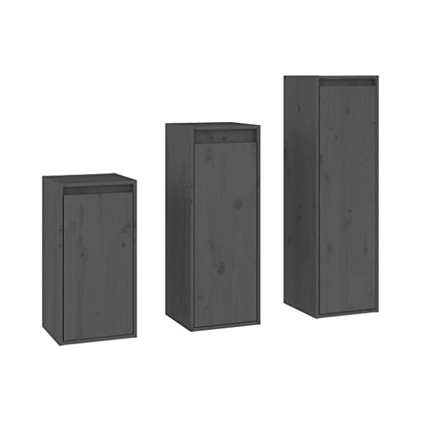 Meuble TV,Étagère TV Flottante, Support de Télévision Flottant Fixé au Mur Centre de Console Multimédia de Divertissement Gra