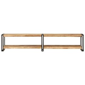 vidaXL Meuble TV 200x30x40 cm Bois Massif de manguier