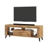 Selsey HugoB - Meuble TV - 140 cm, Chêne Lancaster - Style Moderne