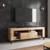 Selsey HugoB - Meuble TV - 140 cm, Chêne Lancaster - Style Moderne