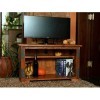 Vintage Style Propre Design Faite à la Main en Bois Rustique TV Meuble de Rangement Support Bois foncé Ton Livre étagère Plac