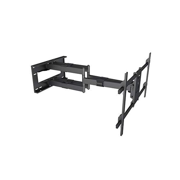 RO&CO MULTIBRACKETS - Universal Long Reach Dual BLK - Support TV mural avec bras articulé - Séparation du mur jusquà 91,0 cm
