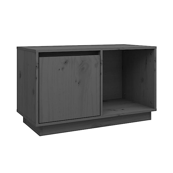 VEEKI Meuble TV, Meuble TV Suspendu, Meuble TV Industriel, Meuble TV Bois, Meuble Chambre, Convient pour Salon ou Chambre, Gr