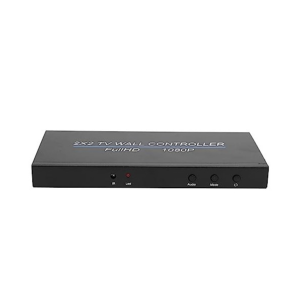 Denash Épissage HDMI 2x2 Contrôleur décran vidéo Mural Processeur dimage HD TV 1080P Matrix Controller Splicer Splitter Dis