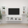 VEEKI Meuble TV, Meuble TV Suspendu, Meuble, Meuble TV avec Rangement，Meuble Industriel, Convient pour Salon ou Chambre, Meub