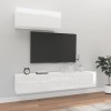 VEEKI Meuble TV, Meuble TV Suspendu, Meuble TV Industriel, Meuble TV Bois, Meuble Chambre, Convient pour Salon ou Chambre, En