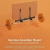 RICOO Support Mural pour Barre de Son, LH068 Adaptabilité Universelle avec/sans Trous, Montage sur Support télé et Support éc