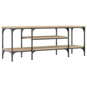 Meuble TV de jardin en chêne sonoma 121 x 35 x 45 cm