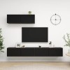 Meuble TV, Meuble TV Suspendu, Meuble TV Blanc, Meuble TV Industriel, Meubles de Salon, Salon, Chambre, Cadre en Acier, vidaX