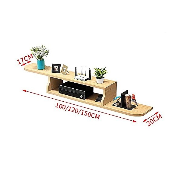 StrOux Meuble TV Flottant Meuble Meuble TV Meuble TV unités murales pour Salon Meuble TV Suspendu Meuble TV Flottant Meuble T