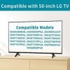 Pieds TV pour LG Smart TV 50" 50UM7300AUE 50UK6300BUB 50UK6500AUA 50UK6090PUA 50UP7700PUB avec vis, facile à installer
